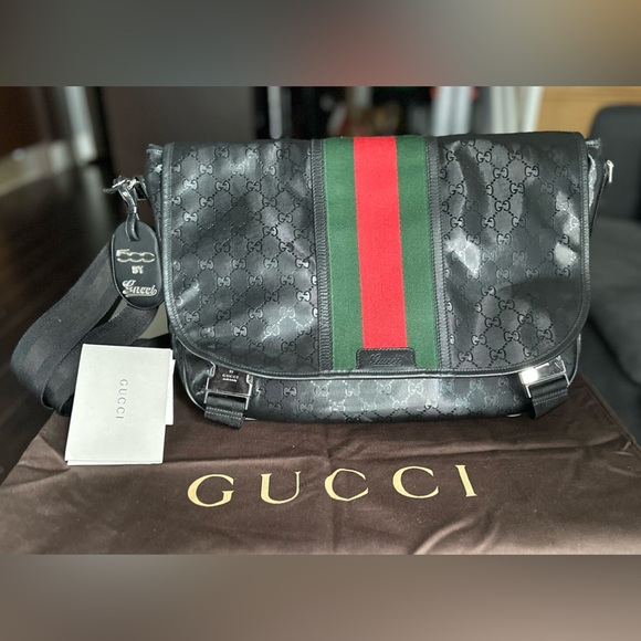 GUCCI Imprime Monogram Web 500 Black
Messenger Bag - Picture 3 of 14